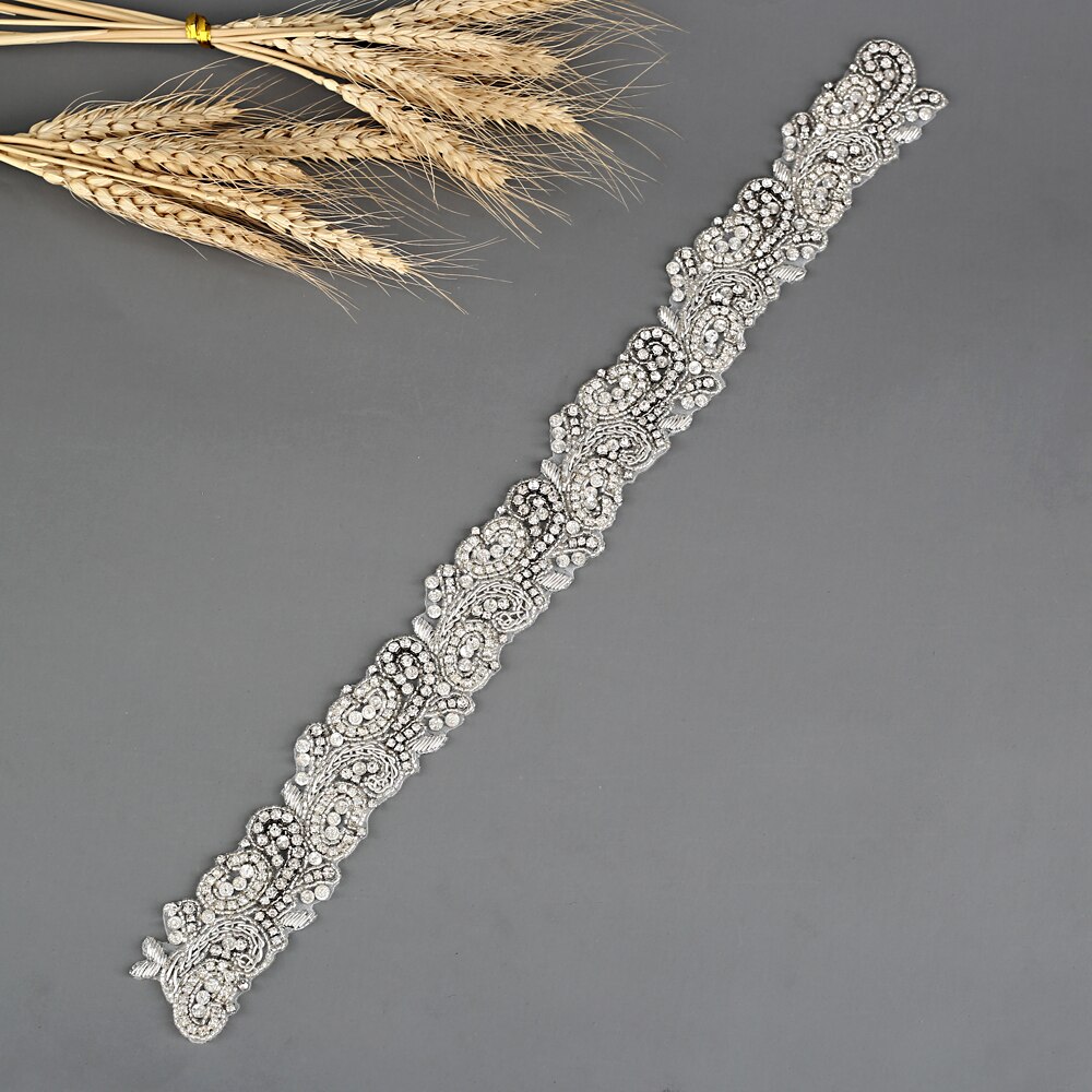 ZMS365 Braut Zubehör Hochzeit Gürtel Braut Gürtel Hochzeit Zubehör Mariage Schärpe Gürtel für Abendkleider Brautjungfer Gürtel