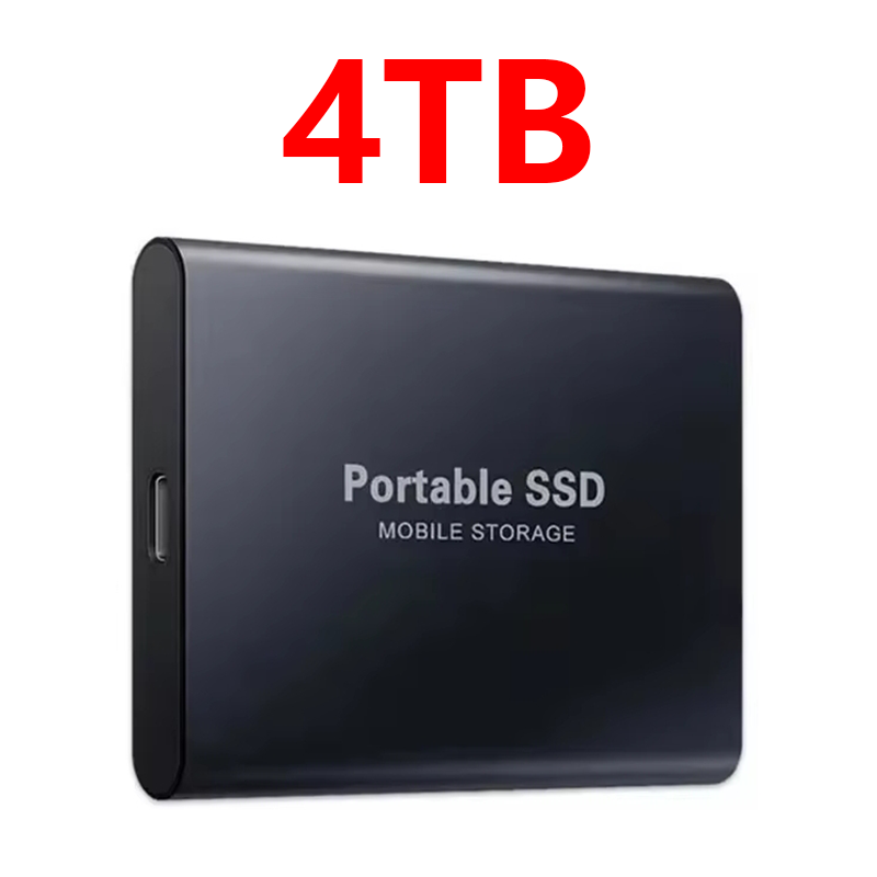 Portable SSD 2TB External Hard Drive 1TB Original Solid-state Drive 16TB High-Speed Mass Storge Hard Disk for Laptop/MAC/PC: Sky Blue