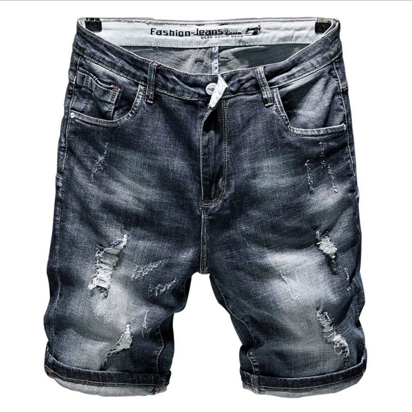 Skinny jeans hot sale shorts mens