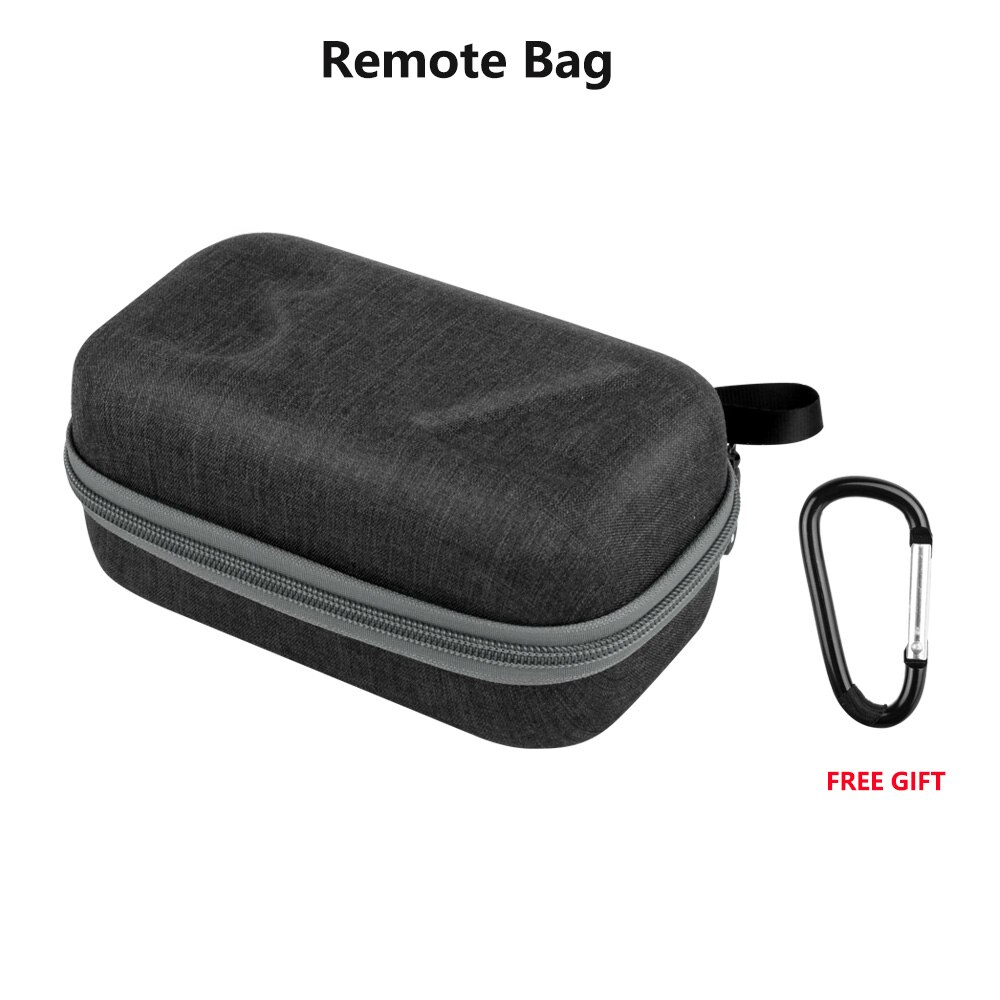 Saco de armazenamento de proteção caso de transporte para dji mavic mini 2 drone controle remoto zangão acessórios: Remote Bag