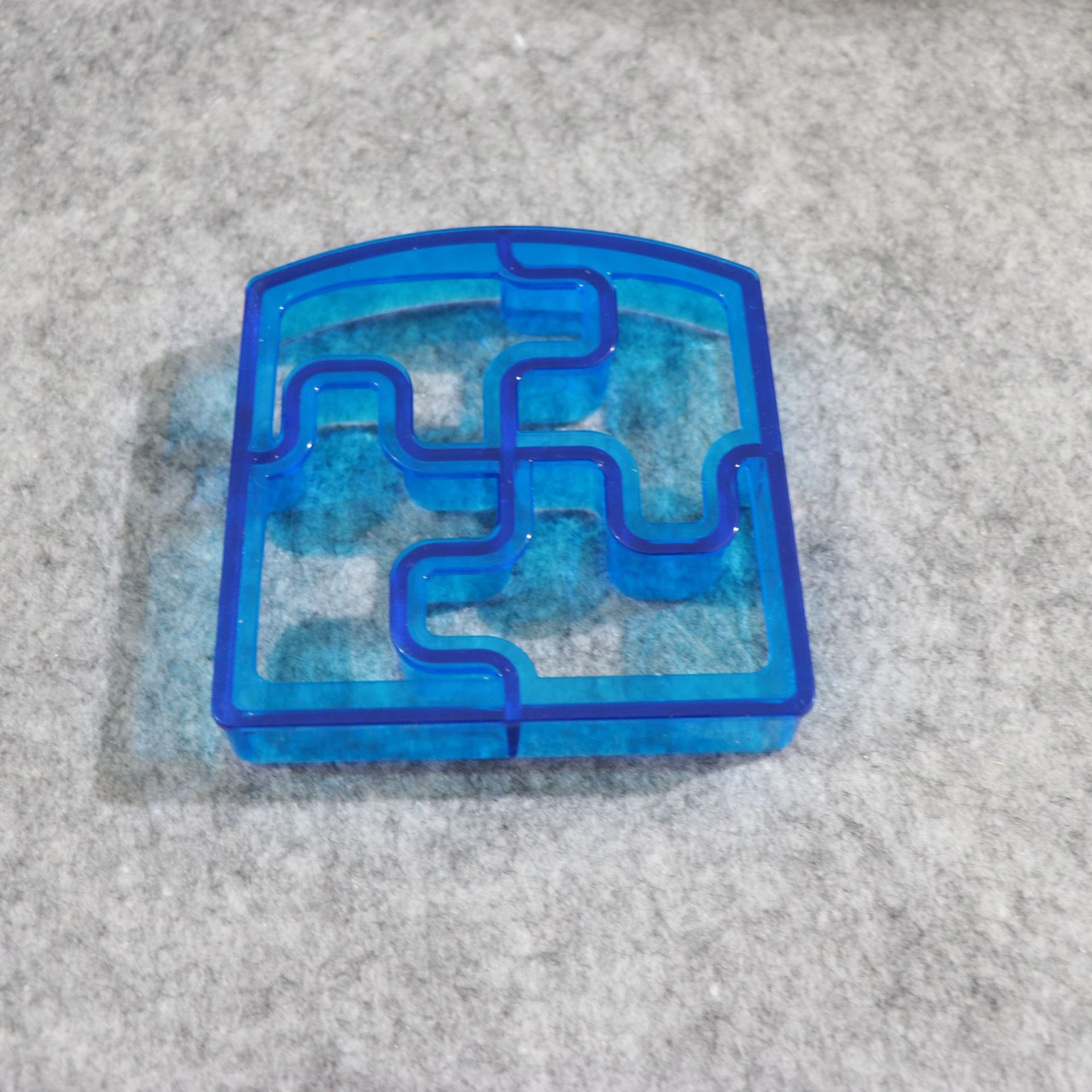 Molde cortador de sándwich para niños, cortador de galletas, tostadas, prensas de pan para hornear, fiambrera, DIY, forma bonita: Puzzle 34g