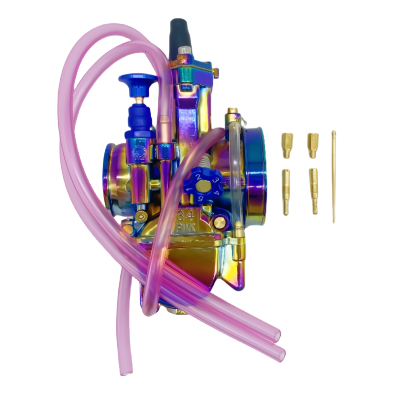 Kleur PWK carburateur 24MM 26MM 28MM 30MM 32MM 34MM motorfiets modificatie universele carburateur off-road voertuig scooter ATV