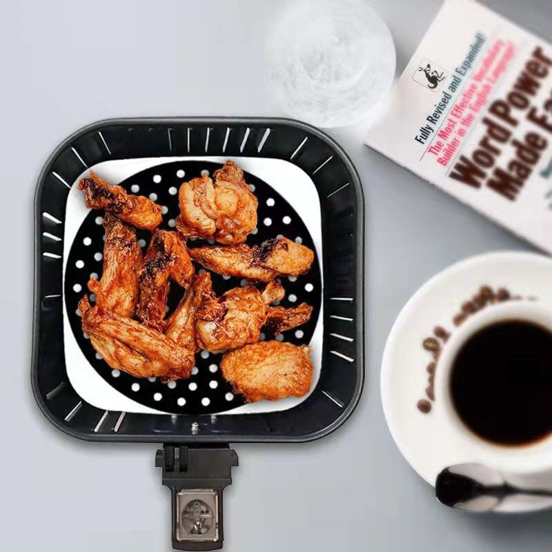 Non-Stick Silicone Air Fryer Liner Steamer Pad Baking Inner Liner Cooking Mat Kitchen Utensils Accessories Eco-friendly Cookware