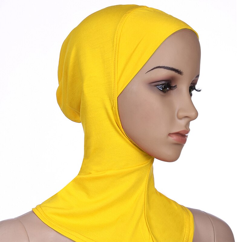 Foulard musulman pour femmes, voile, Hijab, foulard, turban, chapeau islamique: 2