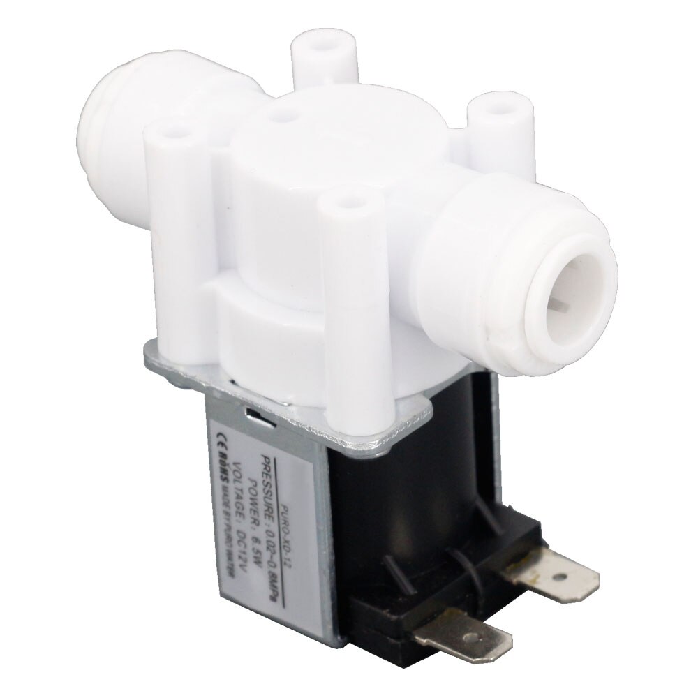 DC 12V Electric Solenoid Valve Magnetic Normally closed Pressure solenoid valve Inlet valve Water Air Inlet Flow Switch