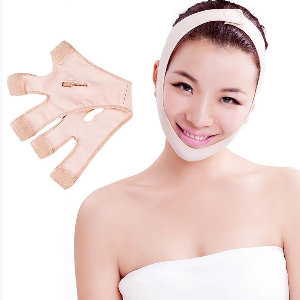 Face-Lifting Bandage Sleeping Bandage Small V Face Shaping Mask Skin-Lifting Mask Double Chin Anti-Wrinkle Remove Tool: M