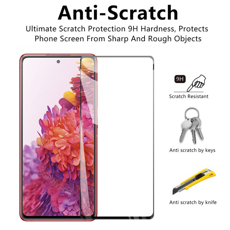 per Samsung S20 Fe Cassa Del Telefono Dello Schermo di Vetro Pellicola Della Macchina Fotografica per Samsung galassia S20 S 20 Fe стекло на самсунг s20 fe fan Lite 4g 5g