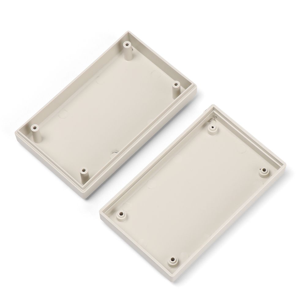 1Pc ABS Plastic Electronic Project Box White 9 sizes Enclosure Boxes Waterproof Cover Project Instrument Accessorie