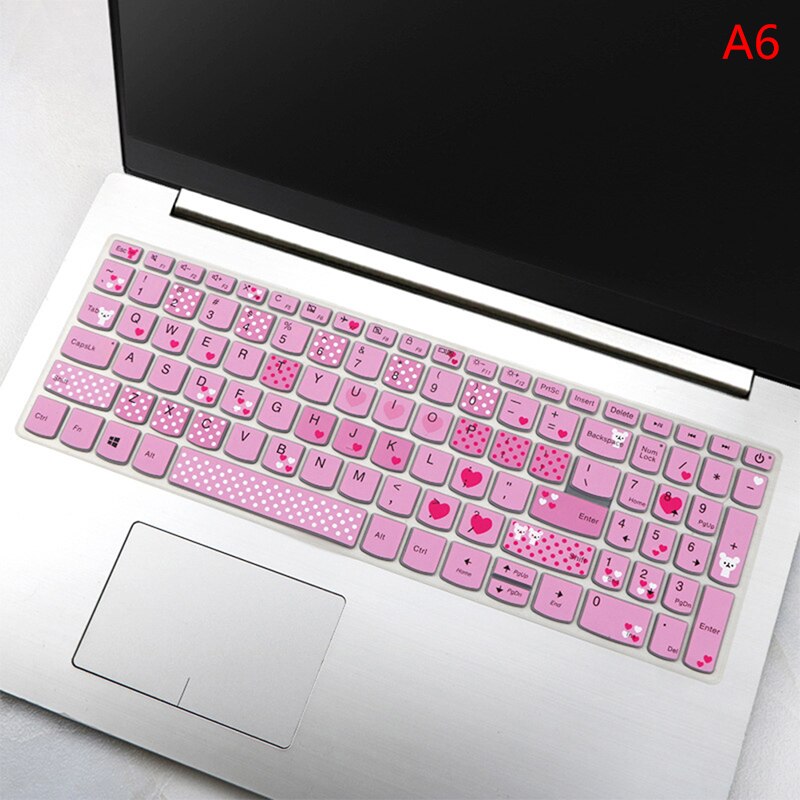 15.6 Inch Silicone Laptop Notebook Keyboard Cover Ultra-thin Skin Protector For Lenovo IdeaPad 330C 320 Waterproof: A6