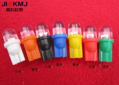 T10 led pære 5w led bil brede lys, dag og natt kjørelys, innendørs, instrument, sideblinklys