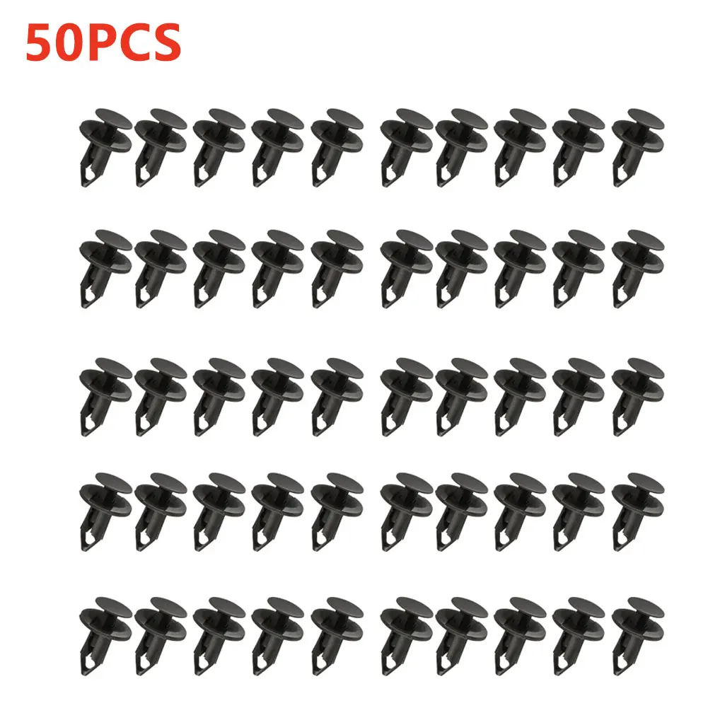 50 X Clips de rivets en plastique de remplacement pour ATV UTV 8 mm 5/16 293150089 pour garniture de porte, voiture, accessoire de voiture pare-chocs