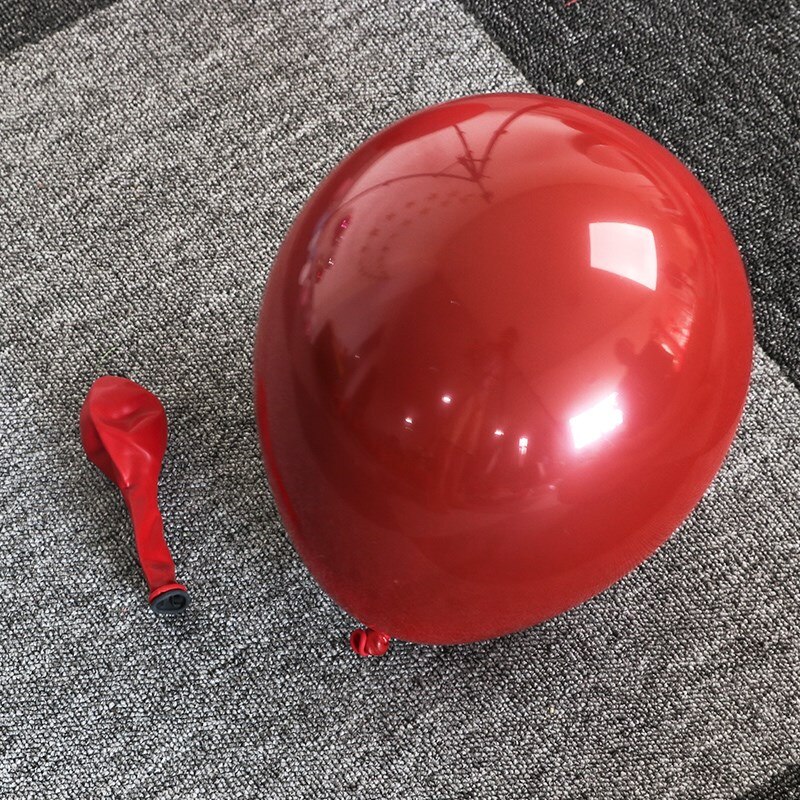 NASTASIA Rubin rot ballon 5 zoll 50 stücke doppel-deck hochzeit dekoration ball festa infantil globos helio Partei liefert