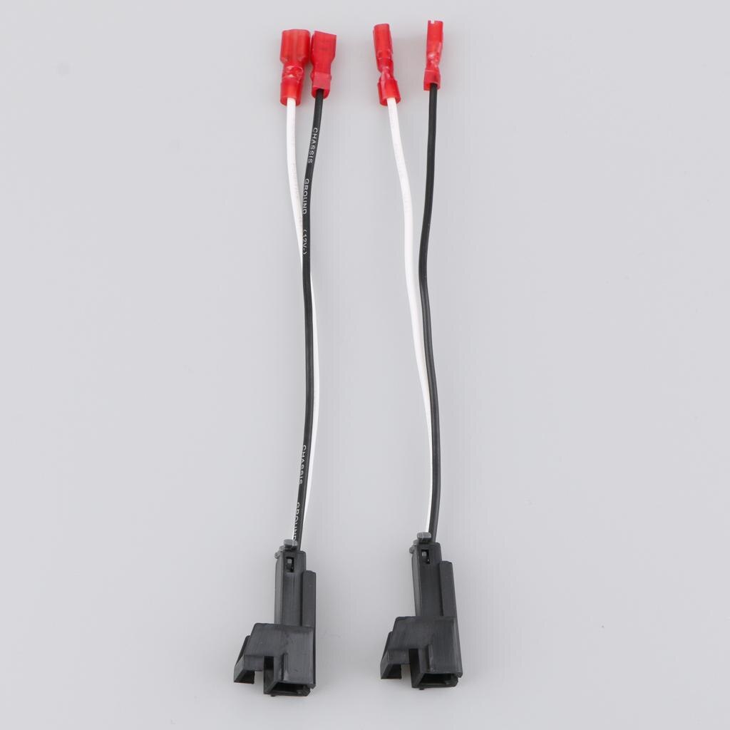 2 uds Cable de conexión del arnés del cableado de altavoces del coche para Chevrolet para Buick Hummer