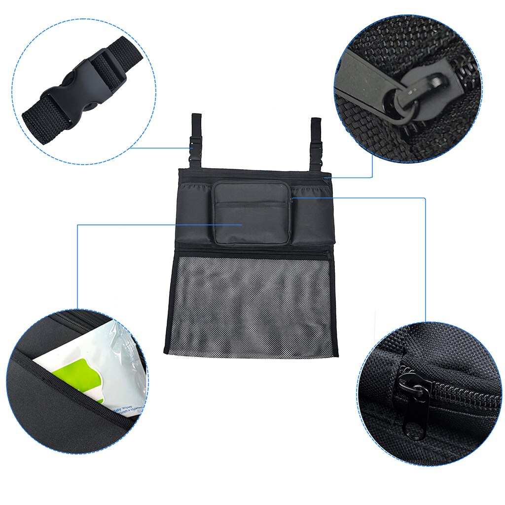Multifunktions Rollstuhl Tasche Rucksack Armlehne Tasche Camping Stuhl Reisetasche Seite Tasche Organizer für Rollstuhl