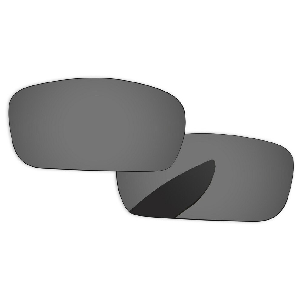 Alphax Ersatz Linsen für Kurbelwelle Sonnenbrille Polarisierte-Mehrere Optionen: Black Chrome