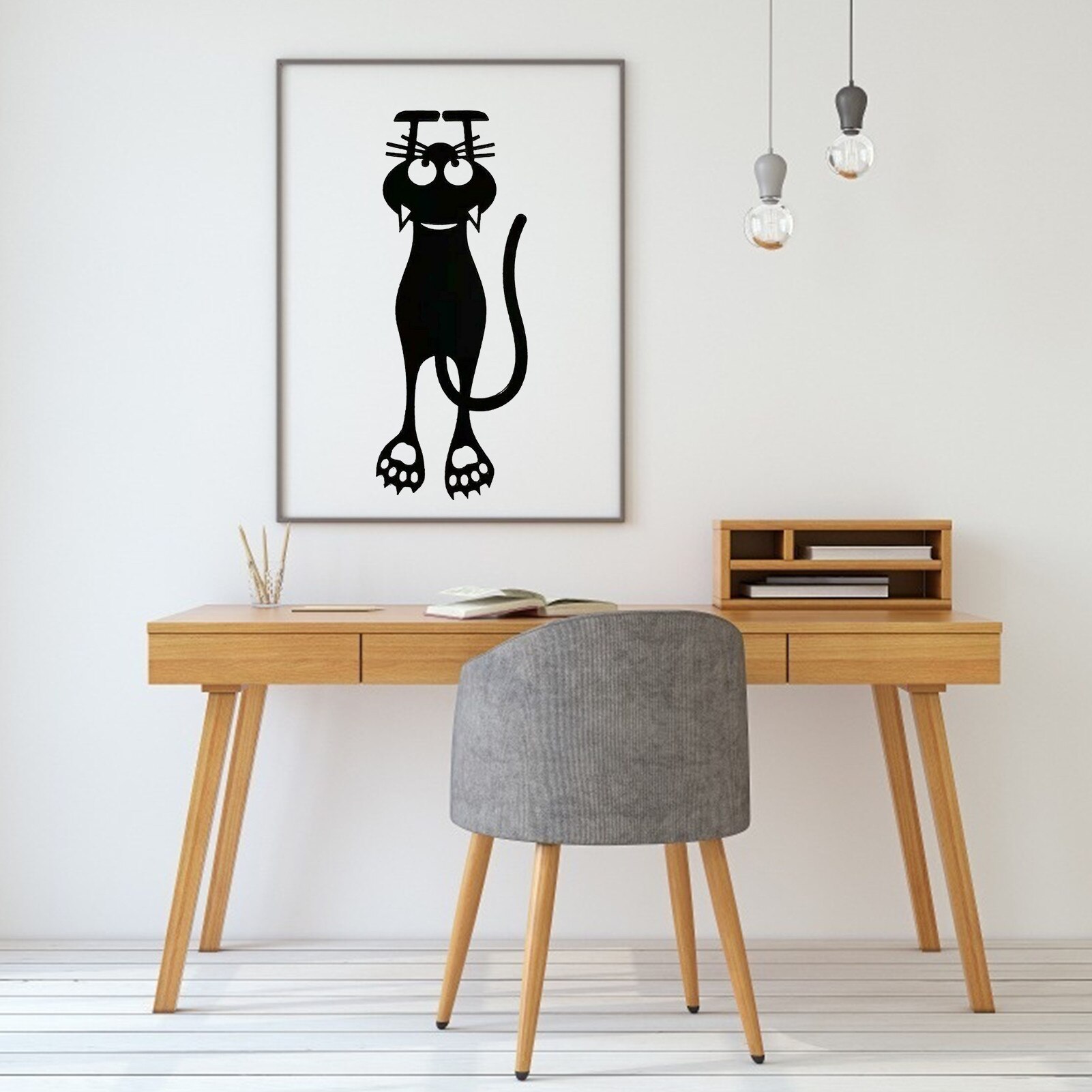 Cute Animal Stickers Computer Stickers Window Stickers Home Bedroom Living Room Beautification Stickers