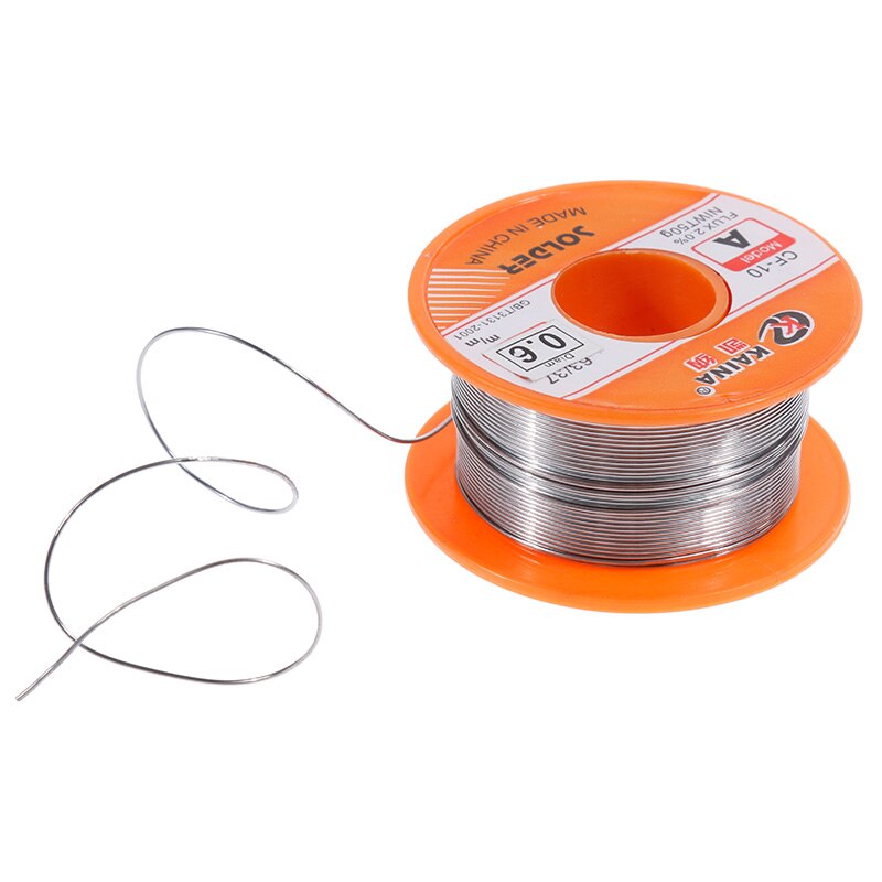 0.3/0.4 /0.5/0.8/1mm tenn-bly tenntråd smält kolofonium lödtråd lod engångsspole