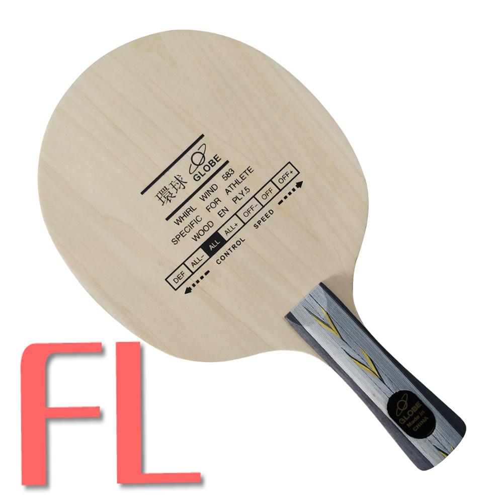 Globe WHIRL WIND 583 Table Tennis Ping Pong Blade: FL long handle