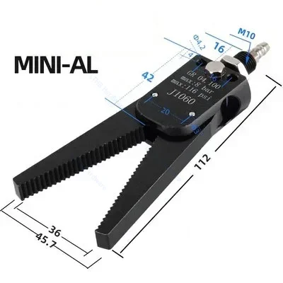 Mini A Greifer Serie Pneumatische Manipulator Vorrichtung Magnetische Induktion Rutschfeste Abdeckung Spritzguss Manipulator Zubehör: Dunkelgrün