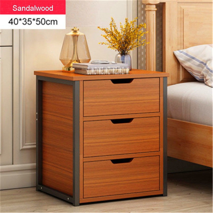 Multifunction Bedside Locker Bedside Table Nordic Modern Bedside Table Storage Locker Household Bedroom Simple Economic Cabinet