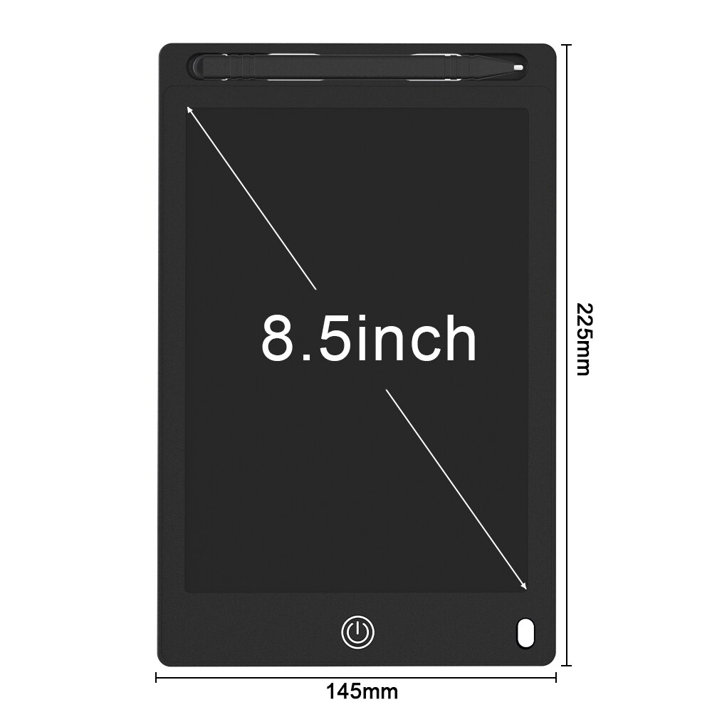 Rocketek LCD Writing Tablet 8.5 inch Digital Drawing Electronic Handwriting Pad Message Graphics Board Kids Writing Board: Default Title