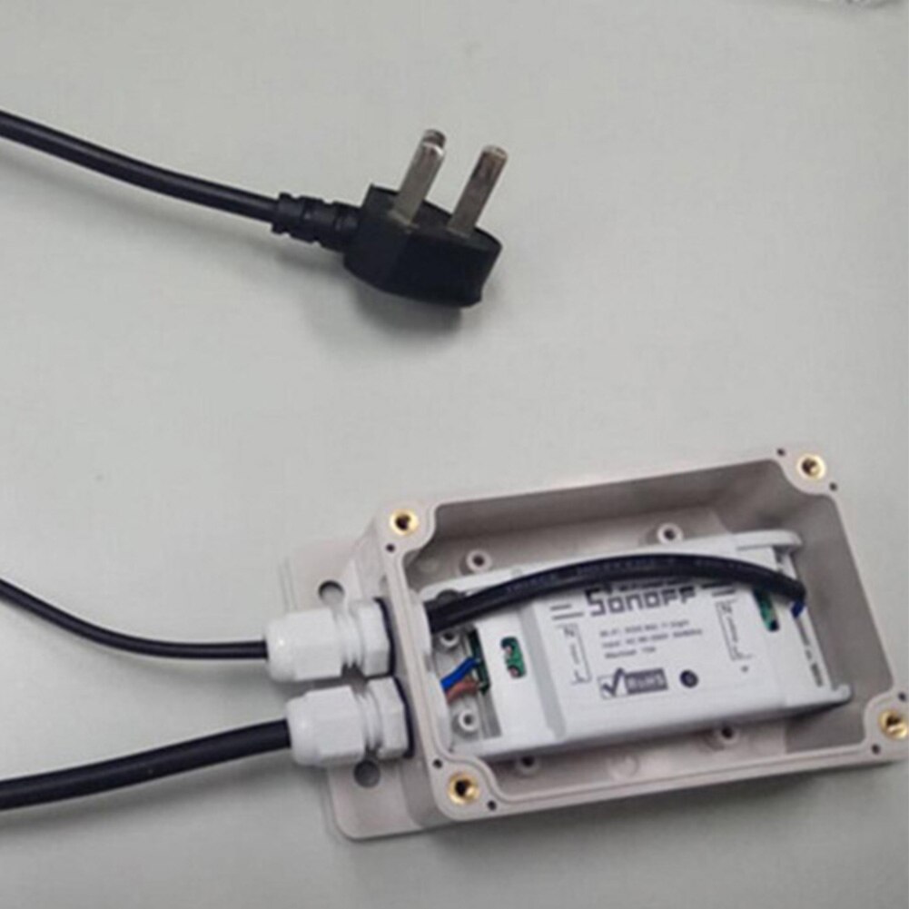 For Lights Cable IP66 Waterproof Case Accessories Practical Outdoor Tool Dustproof Wireless Switch Smart Home Junction Box