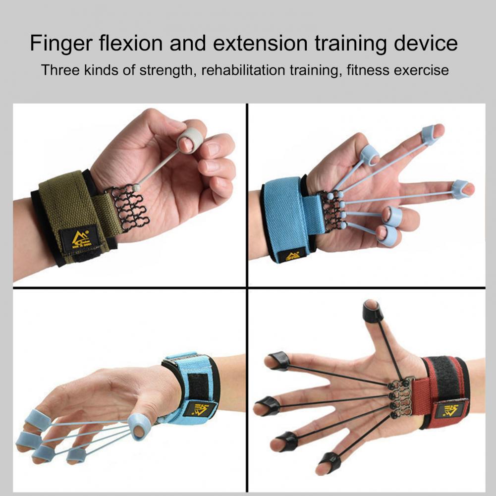 Soft Stretchy Finger Stretcher Portable Finger Grip Hand Extensor Exerciser for Adults