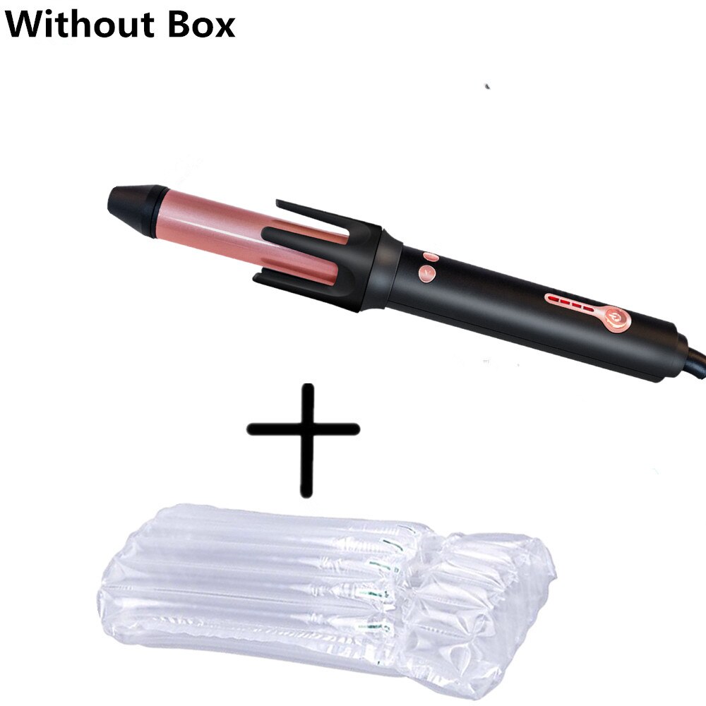Automatische Hair Curler 360 Roterende Auto Krultang Wand Keramische Haar Waver Krultang Krimpen Hair Iron Styling Tools: Black no box / EU