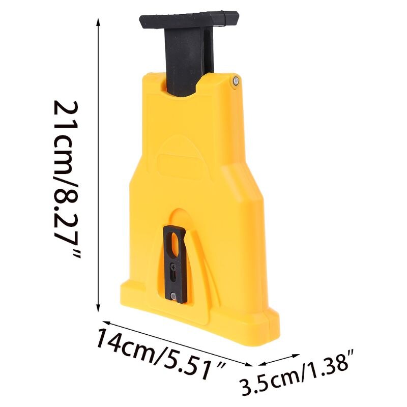 Kettingzaag tanden slijper slijpt draagbare duurzame eenvoudige vijl powersharp bar-mount snel slijpende kettingzaag ketting slijper gereedschap