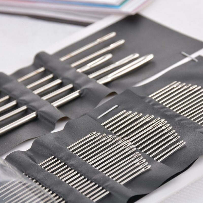 Needle Set Craft Stainless Steel Sewing Needle Mending Embroidery Darning Needles DIY Sewing Needle 1 Set