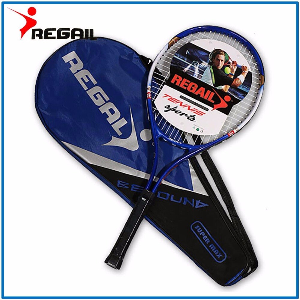 1 Pcs Aluminium Tennisracket Rackets Uitgerust Met Zak Tennis Grip Maat 4 1/4 Racchetta Da Tennis gratis Tas