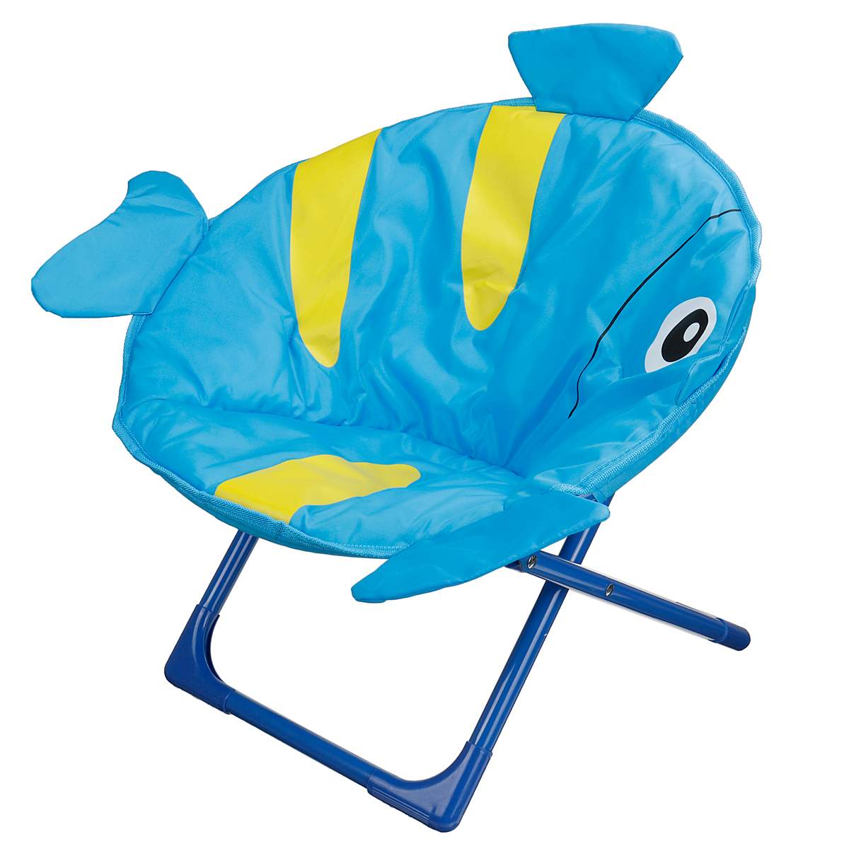 Nordic Lazy Single Chair Sofa Simple Modern Small Apartment Balcony Bedside Leisure Bedroom Sofa Chair Home Living Room: Blue fish