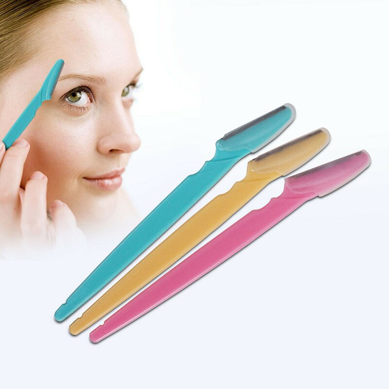 1 st /3 st ansikts ögonbryn rakkniv trimmer shaver rakblad kniv hårborttagningsverktyg