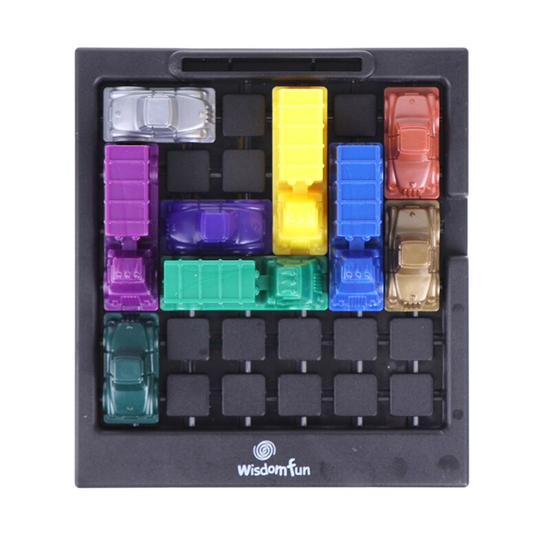 Fun Rush Hour Traffic Jam Game Backup Logic Game Children's Smart Toys To Kill The Boring Time To Relieve The Stress Artifact