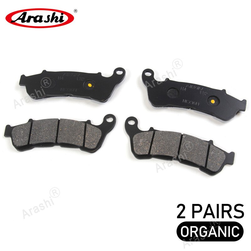 Arashi Voor Remblokken Voor Honda Nc 700 S Abs/Dct Motorfiets Schijven Rotoren Schijf pad Accessoires NC700S: 2 Pair Front Pads