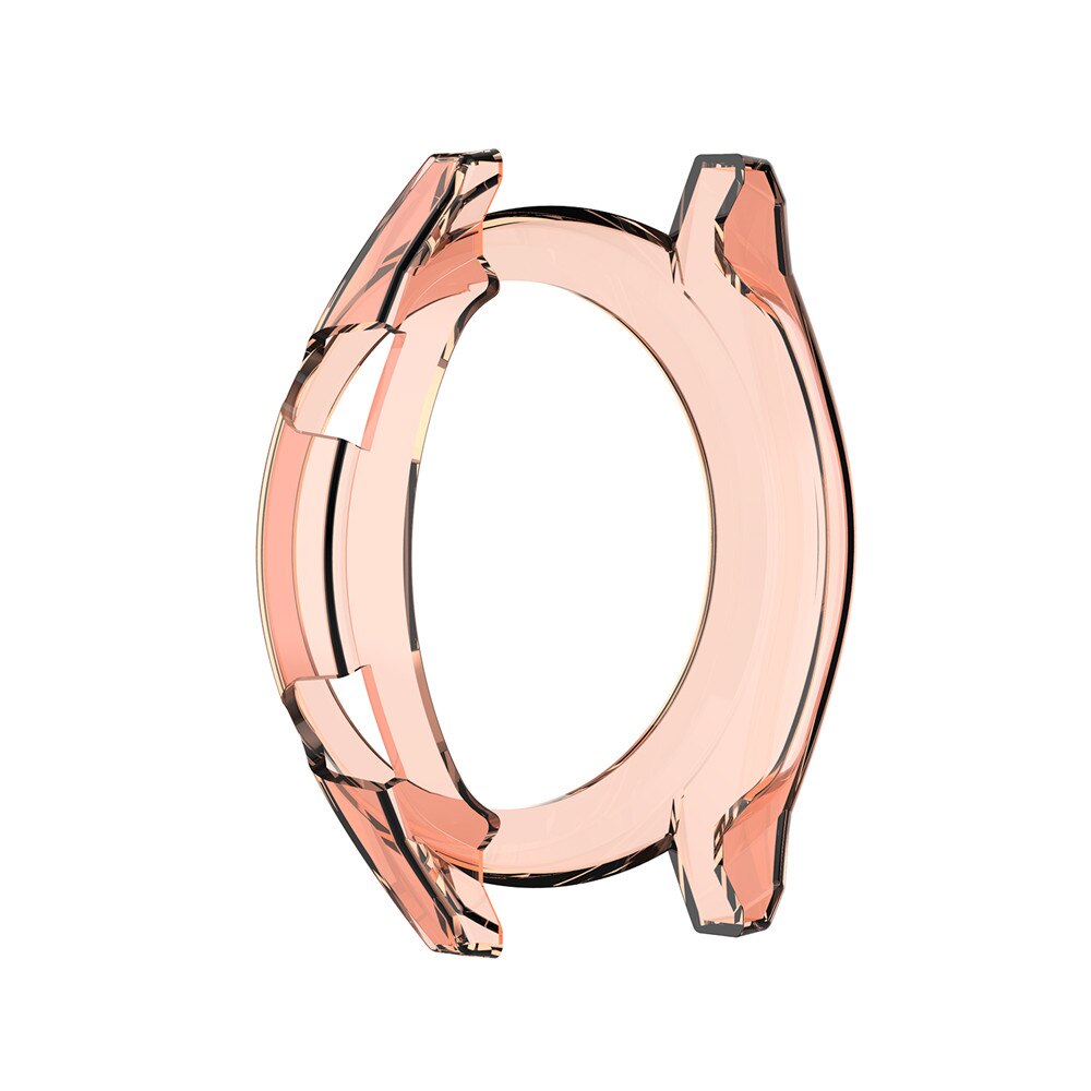 Sport siliconen 22mm horlogeband voor huawei watch  gt 46mm/ active/gear  s3/ honor magic smartwatch vervangende polsband accessoires: Oranje koffer