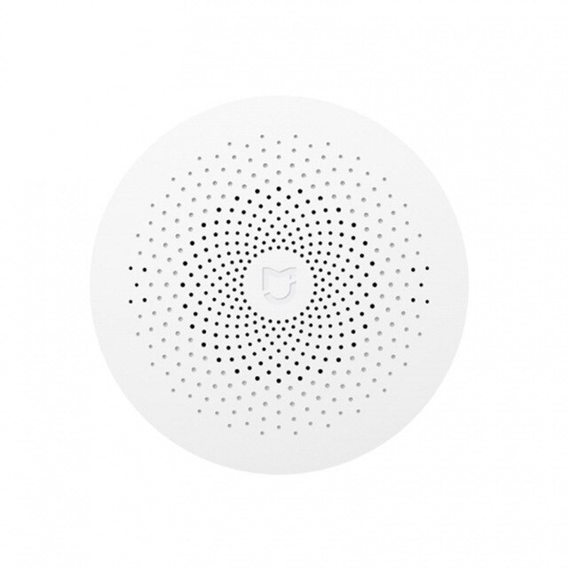 Multifunctional Xiaomi Mi Gateway 2 Hub Smart Home Alarm System Intelligent Mini Online Radio Update Smart Home Kits: Only gateway