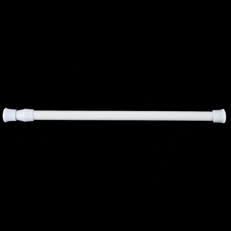 Teleskopisk duschstång teleskopisk stångstång dusch vit 30-50 cm & 180 cmx 180cm plast peva duschdraperi