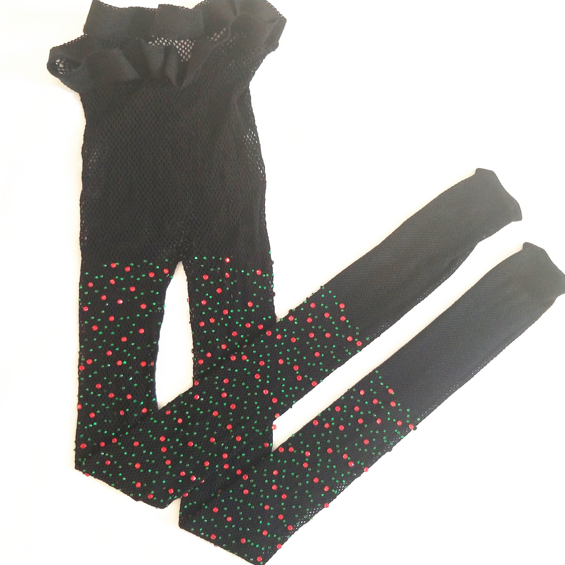 7-12years Bling Strass Visnet Mesh Mode Panty Kinderen Panty Meisjes Hollow Sokken Zwart Blauw Wit Roze KF207