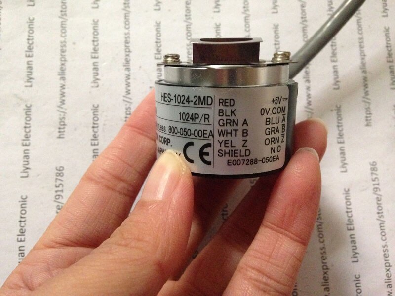 1 stks HES-1024-2MD NEMICON encoder/1024 pulse optische encoder