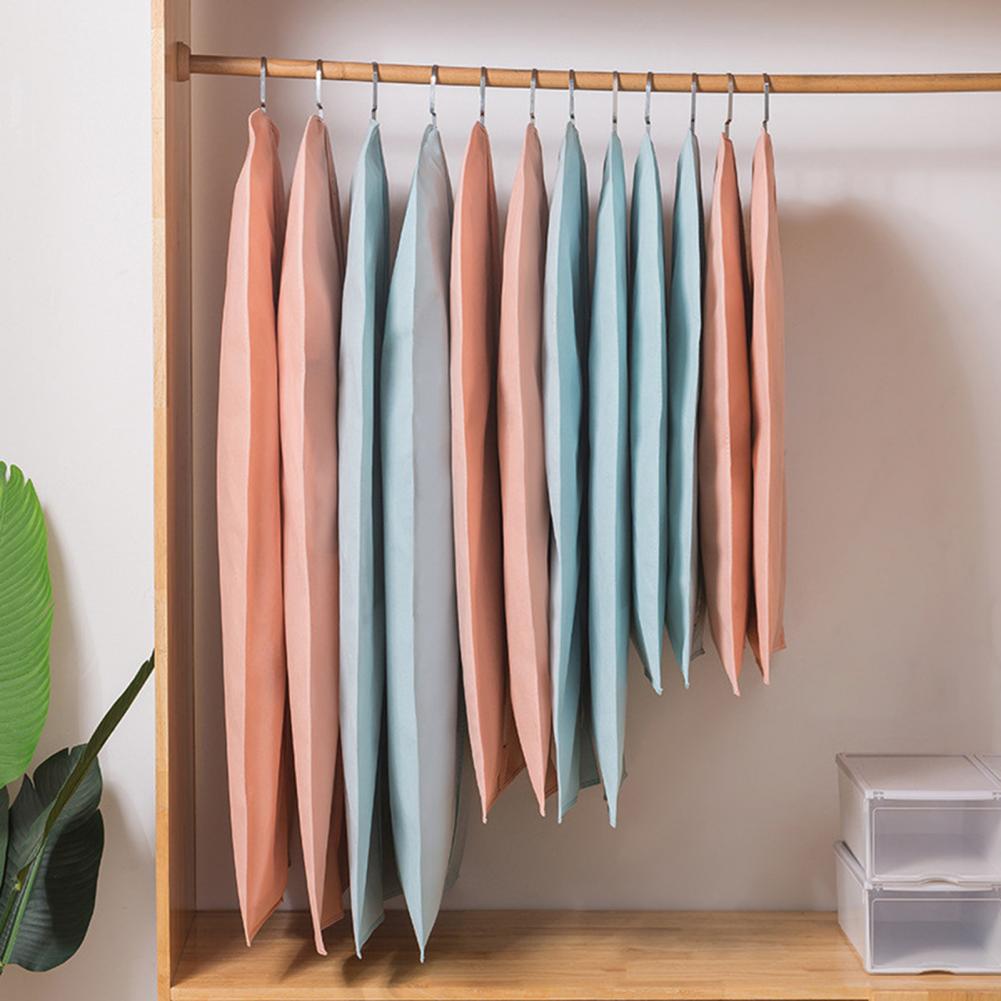 Bequem Non Woven Stoff Tuch Mantel Wiederverwendbare Staub-Proof Kleidung Abdeckung für Anzüge Kleidung Hängen Tasche