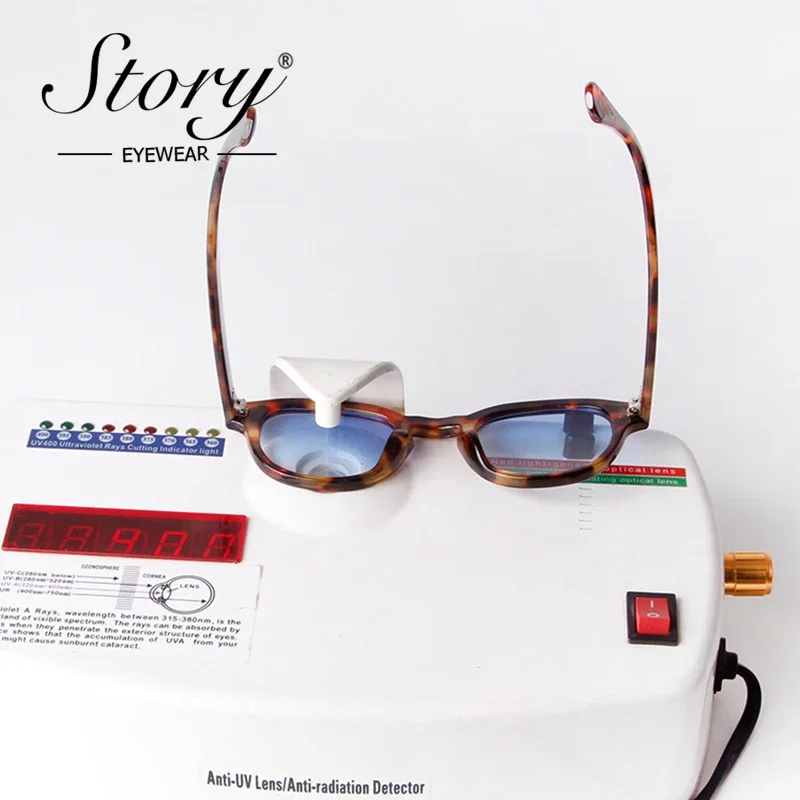 HISTORIA Vintage remache carey gafas de sol redondas mujeres hombres 2022 de Retro amarillo azul lente gafas de sol cuadradas S22728