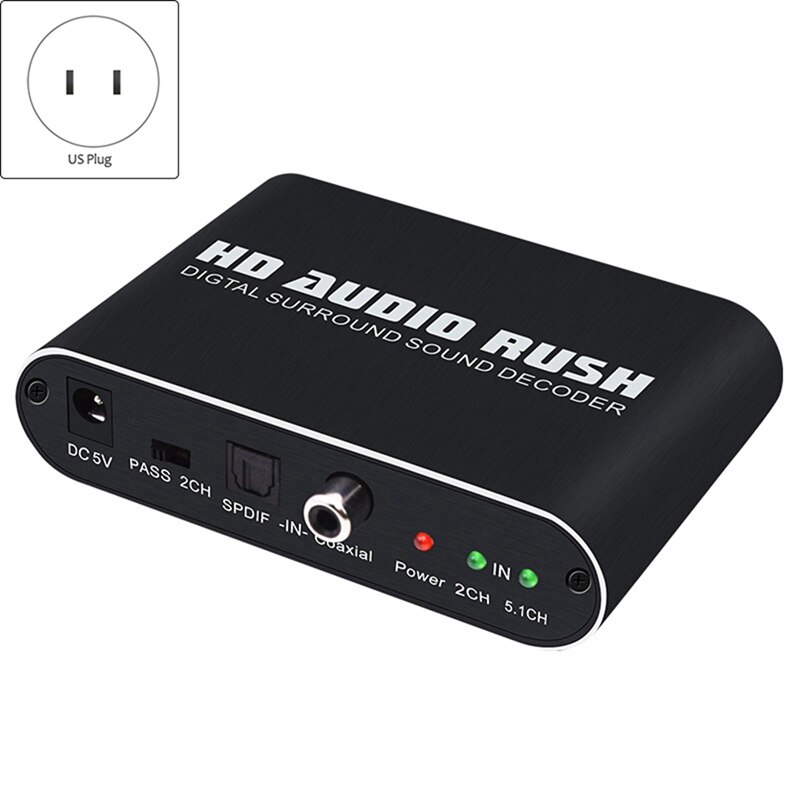 Dts Decoder 5.1Ch Ac3 Audio Stereo for Dolby Decoding the Spdif Input of 5.1Ch Digital Audio Converter