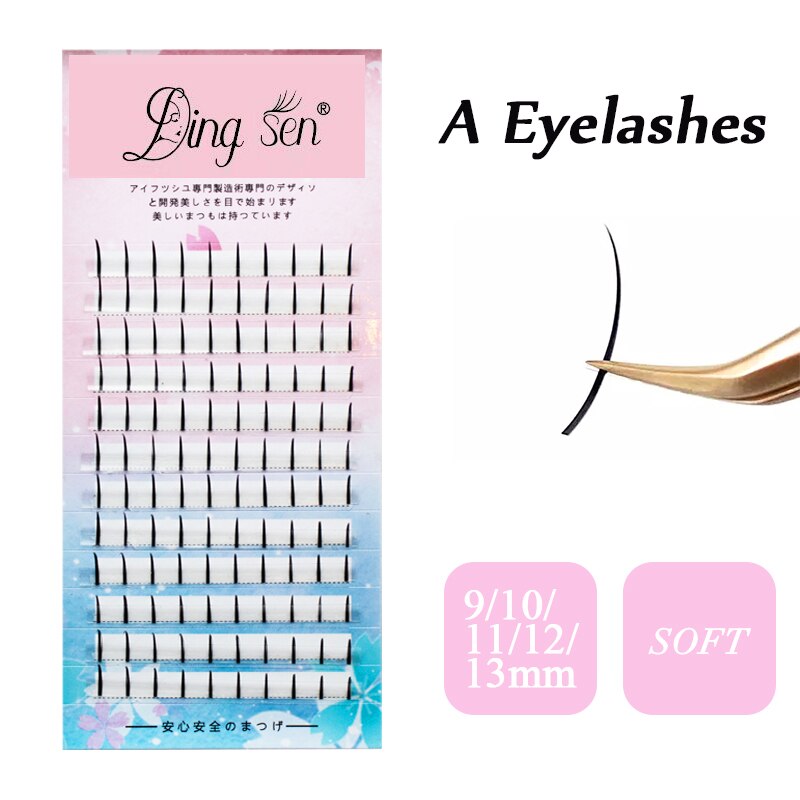 DINGSEN 120 Clusters Pre Made Volume Spike Lashes 0.07 C D 8-18mm Silk Spikes Eyelash Extension Makeup Individual Cilios