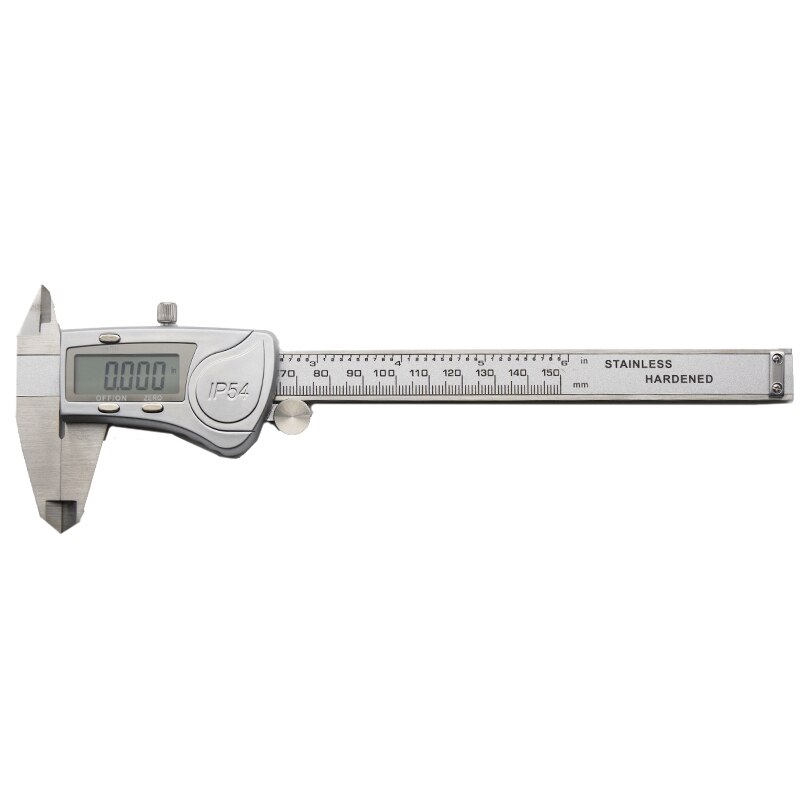Metal stainless steel IP54 waterproof caliper digital display electronic vernier caliper measurement tool high precision caliper: only a caliper