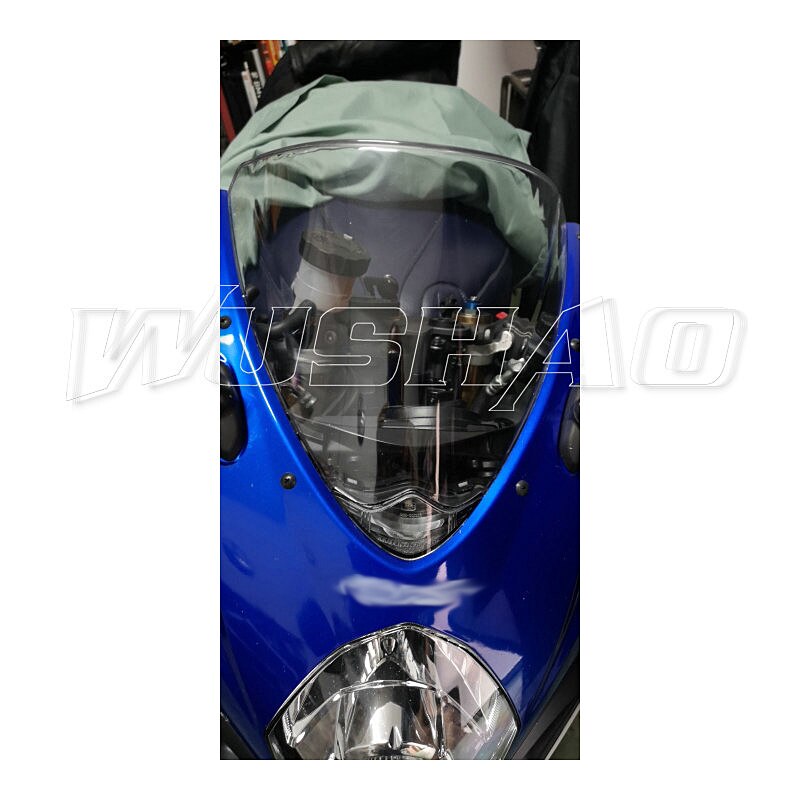 Voorruit Voor 2007 Suzuki GSX-R1000 GSXR1000 GSX-R Gsxr 1000 K7 K8 Screen Voorruit Rook Blauw Iridium Transparant