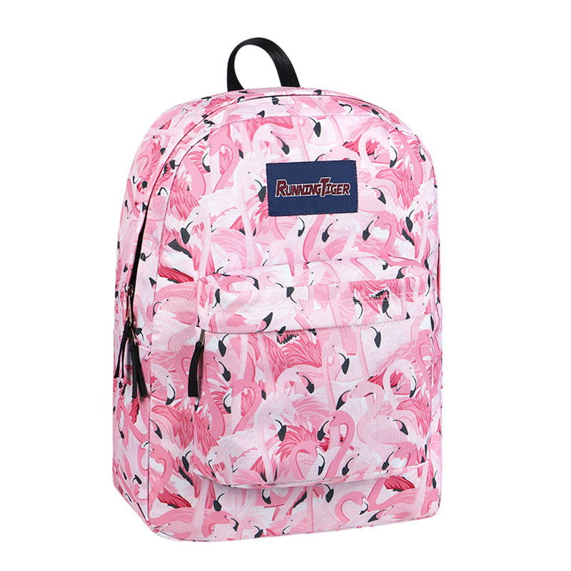 School Boekentas Flamingo Cartoon Kinderen Rugzak Jongen Meisje School Book Tassen Cadeau Voor Kids Rugzakken Mochila