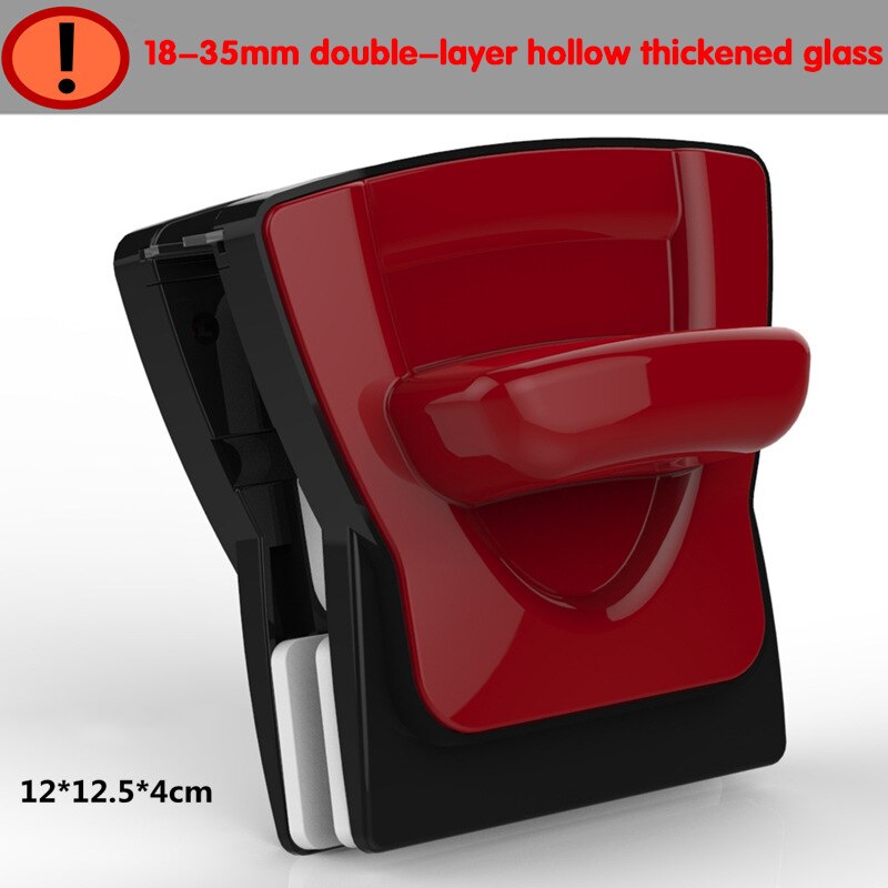 3-35MMMagnetic Modulation Double-sided Glass Cleaning Single Double Three-layer Glass Window Cleaner Glass Strong Magnetic: 18-35mm