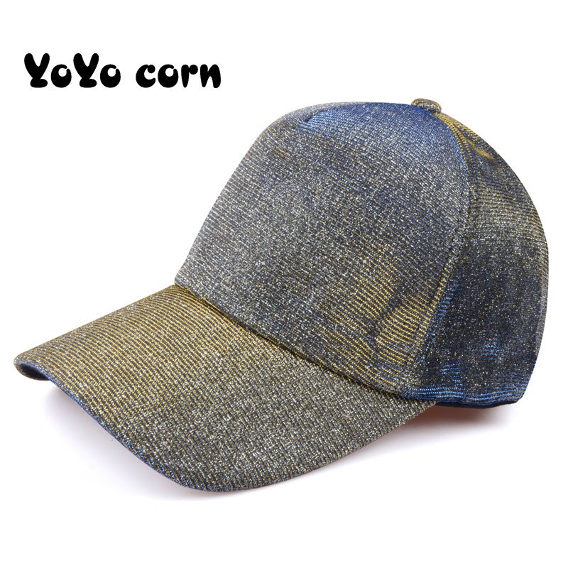 YOYOCORN Glitter Ponytail Baseball Cap Women Snapback Dad Hat Messy Bun Summer Hat Female Adjustable Hip Hop Hats: 11