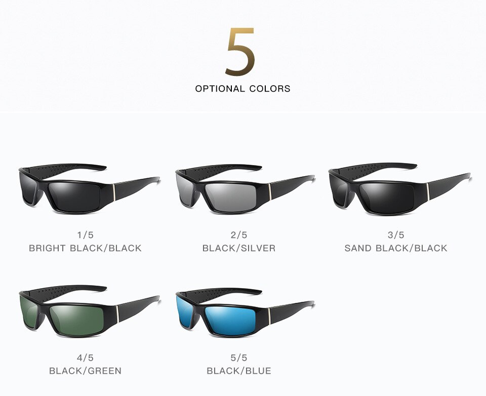 Gepolariseerde outdoor rijbril anti-zand visbril zonnebril anti-zand visbril zonnebril  a602